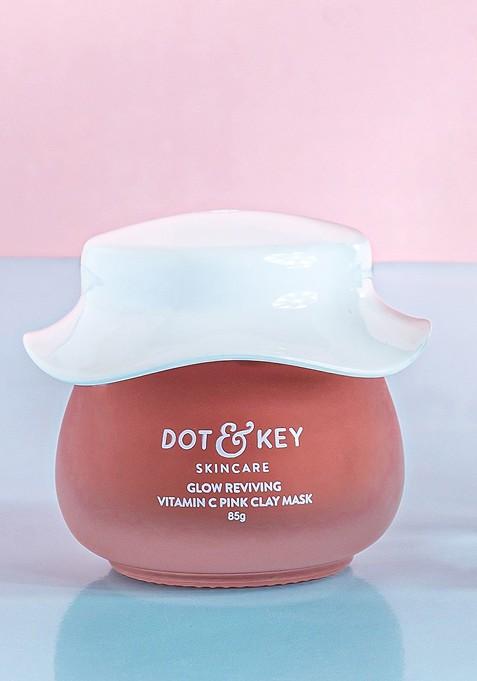 Dot & Key Vitamin C Pink Clay Face Mask For Glowing Skin With E 85 G