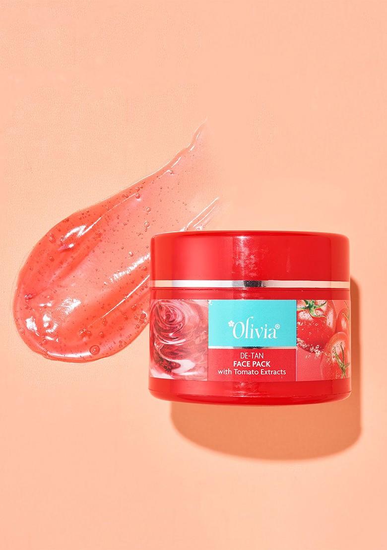 Olivia De Tan Face Pack With Tomato Extracts To Remove Brighten Skin Minimize Pore
