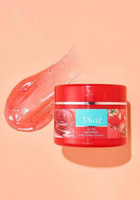 Olivia De Tan Face Pack With Tomato Extracts To Remove Brighten Skin Minimize Pore