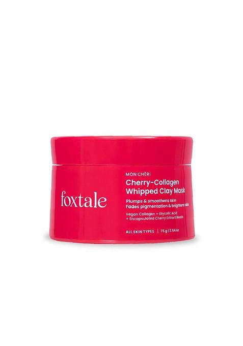 Foxtale Cherry Collagen Whipped Clay Mask For Plumps Firms Hydrates 75 G