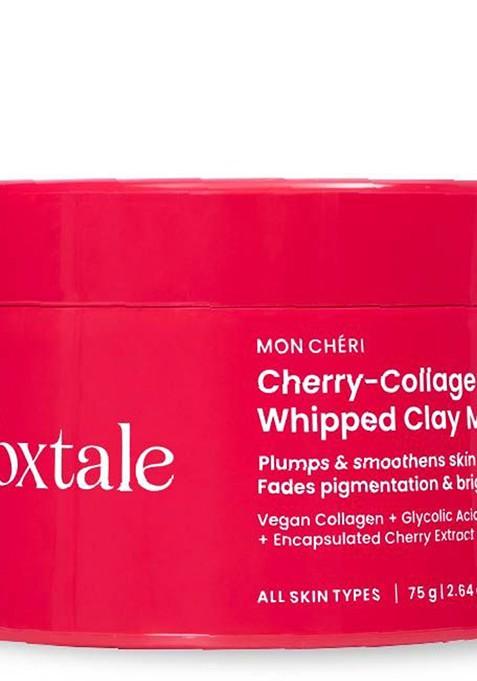 Foxtale Cherry Collagen Whipped Clay Mask For Plumps Firms Hydrates 75 G