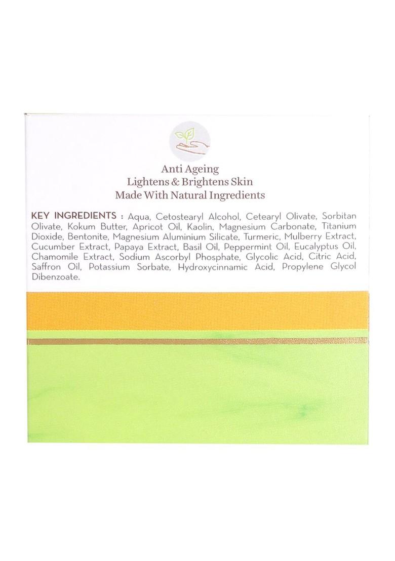 Mamaearth Ubtan Face Pack Mask For Glowing Skin With Saffron Turmeric Apricot Oil 100 Ml