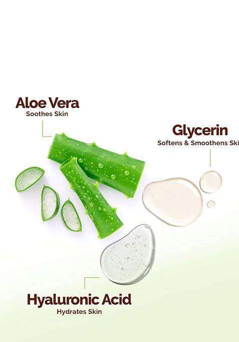 Mamaearth Aloe Refresh Hydrating Body Lotion With Vera Hyaluronic Acid 400 Ml