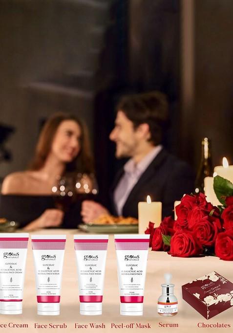 Globus Naturals Set Of 6 Anti Acne Glycolic 1 Salicylic Acid Skin Care