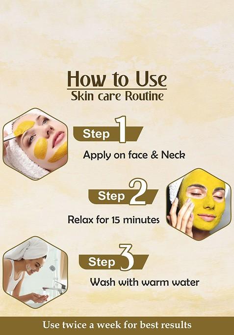 Ourherb Ubtan Face Pack 100 G