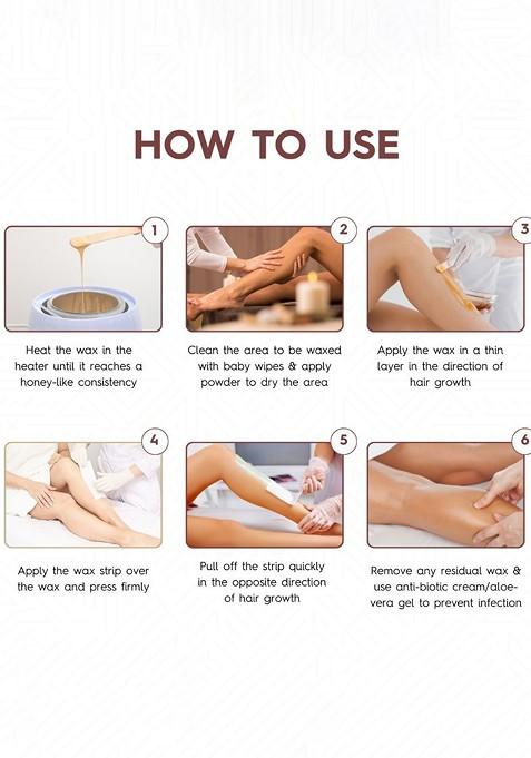 Sterling Naturals Women Wax Smooth Less Painful Hair Removal D Tan Formula 700G