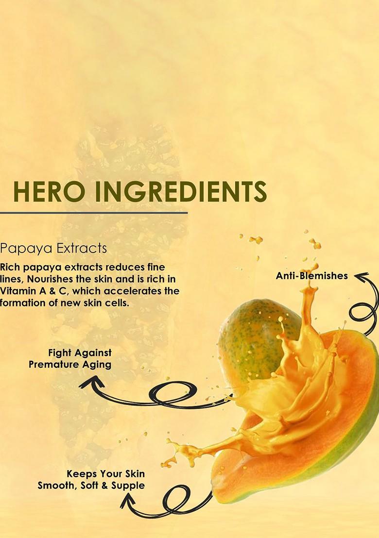 Lilium Papaya Scrub For Anti Acne Blemish 100G