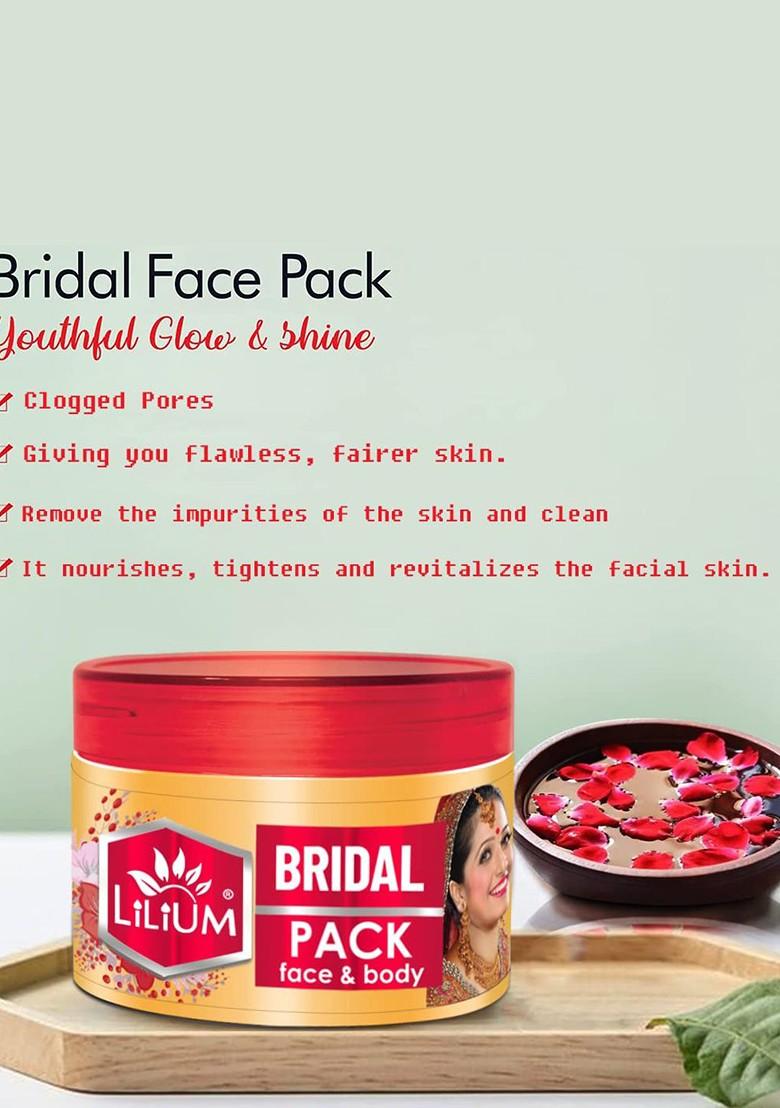 Lilium Brightening Skin Glowing Face Bridal Pack 250G