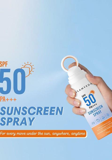 Glamveda Sunscreen Spray With Spf 50 Pa 100 G