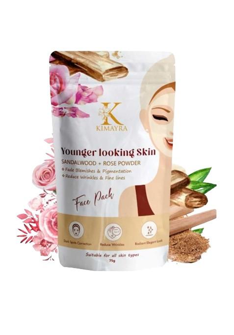Kimayra World Sandalwood Rose Face Pack Powder 75G