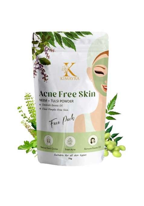 Kimayra World Neem Tulsi Face Pack Powder 75G