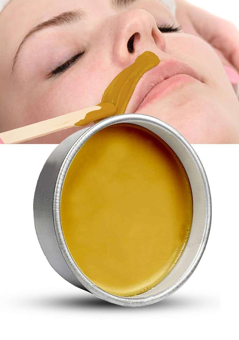 Tavcha Organic Face Wax With Wooden Spatula 80 G - Indya