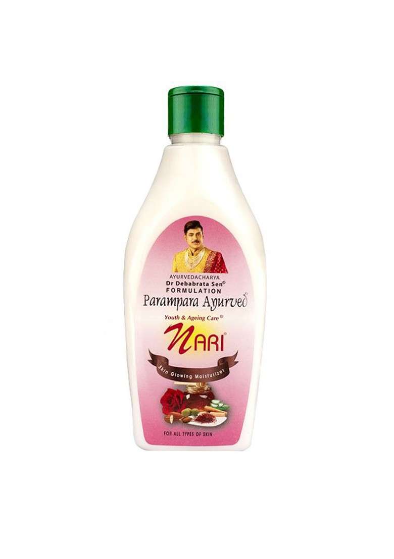 Parampara Ayurved Nari Anti Ageing Moisturizer With Olive Almond Oil 250Ml - Indya