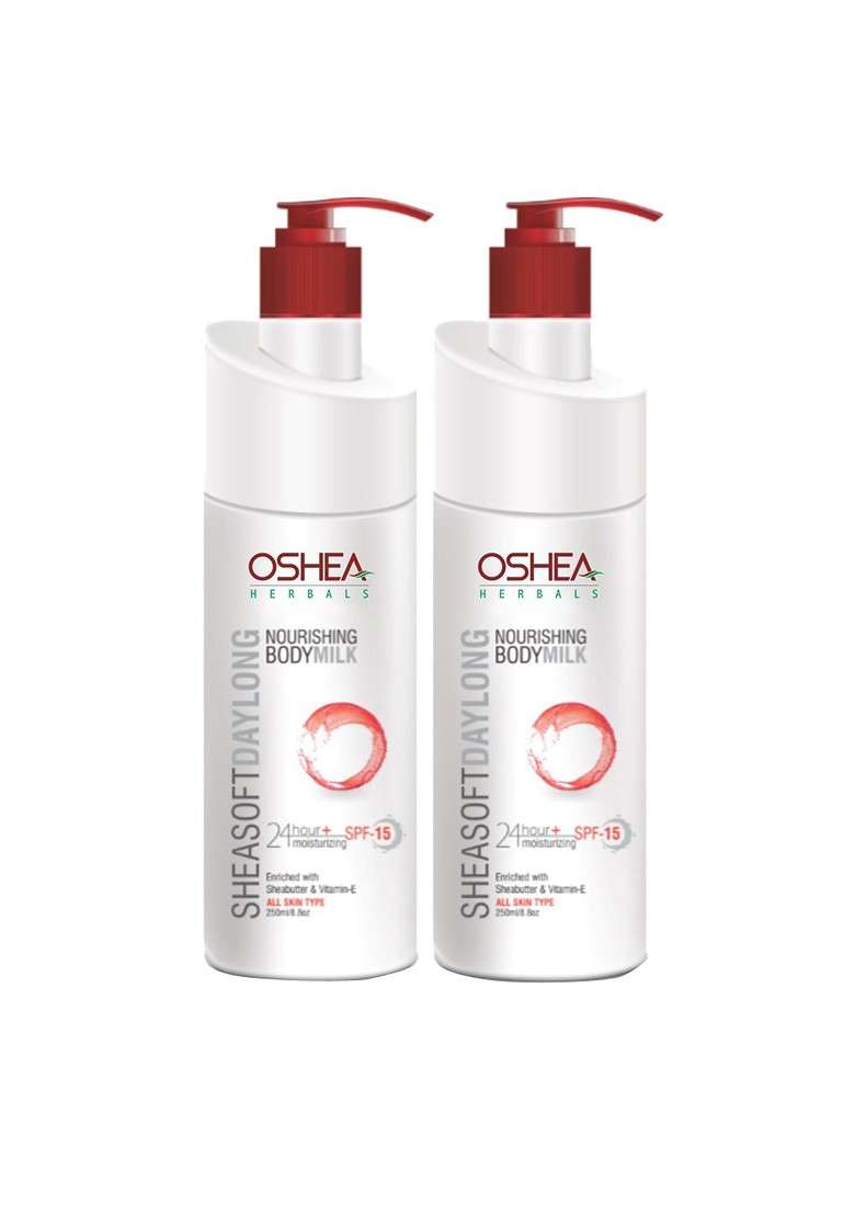 Oshea Herbals Set Of 2 Sheasoft Day Long Nourishing Body Milk - Indya