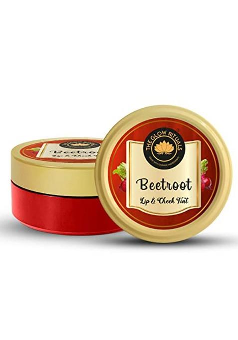 The Glow Rituals Beetroot Lip Cheek Tint Red