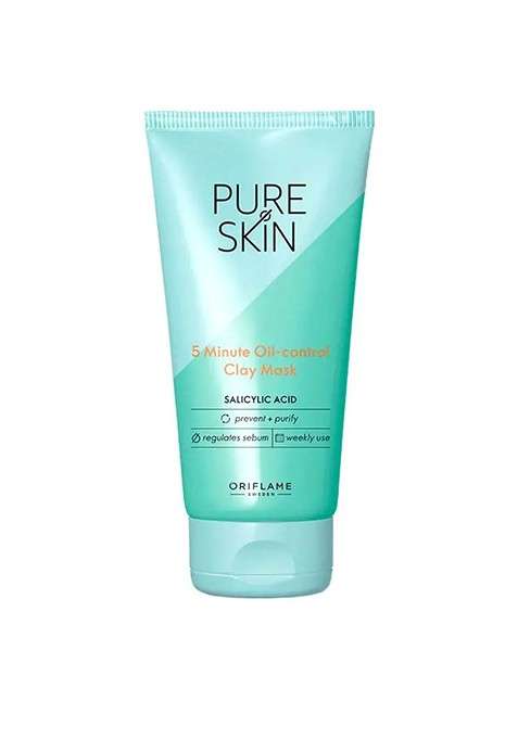 Oriflame Pure Skin 5 Minute Oil Control Clay Mask 50 Ml
