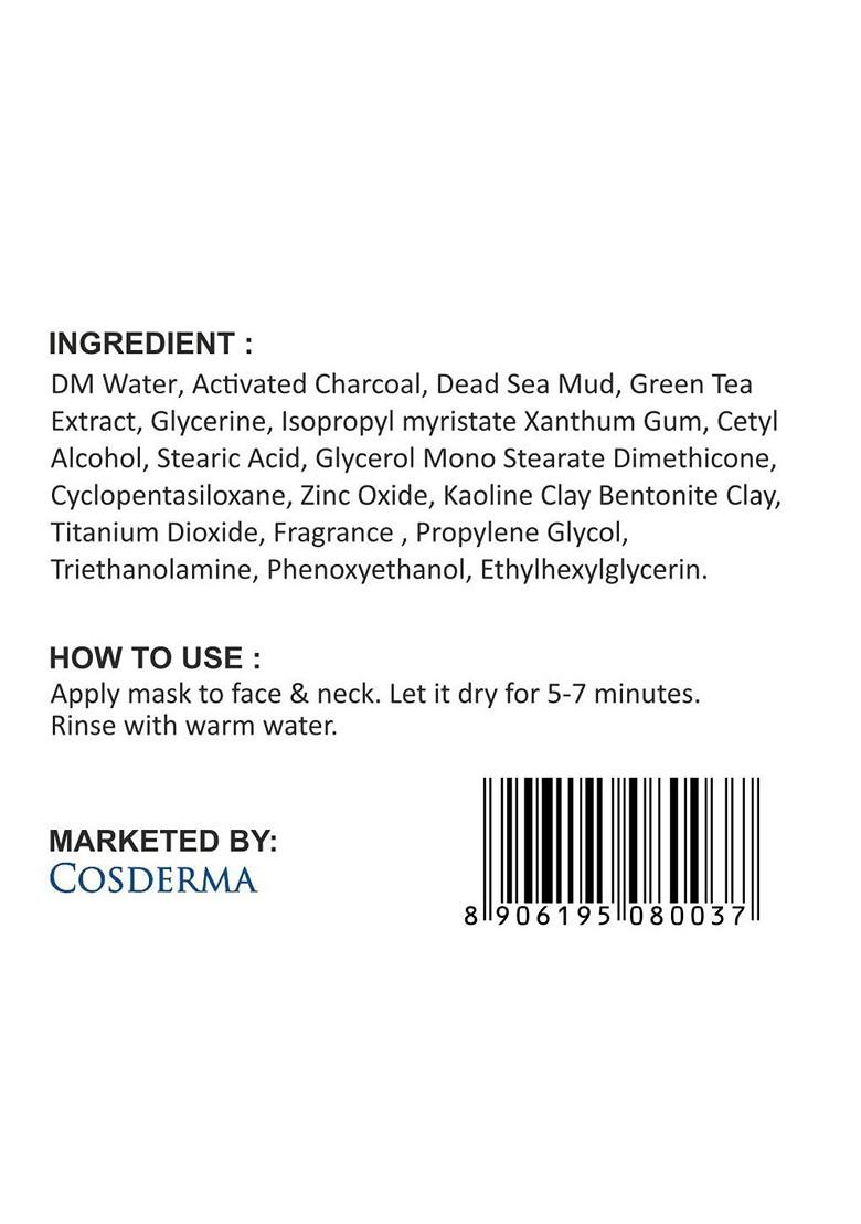 Cosderma Activated Charcoal Face Mask 50 G