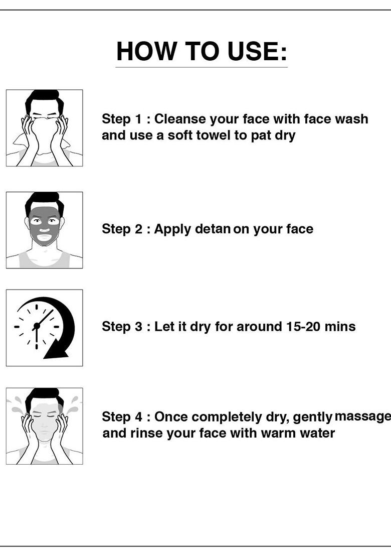 Urbanmooch Detan Tan Removal Face Pack