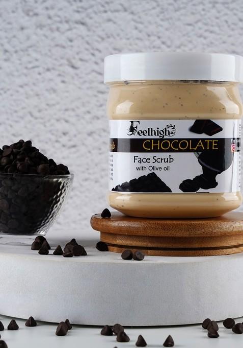 Feelhigh Chocolate Face Scrub With Olive Oil 500 Ml