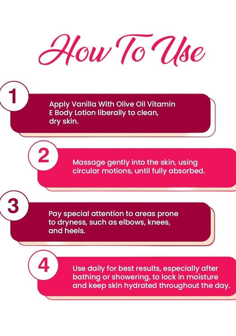 Bams Pop Skin Culture Vanilla Olive Oil Vitamin E Body Lotion 400 Ml