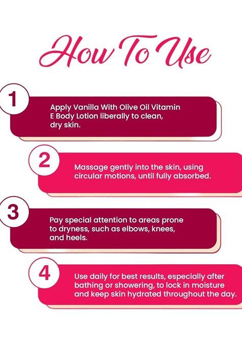 Bams Pop Skin Culture Vanilla Olive Oil Vitamin E Body Lotion 400 Ml