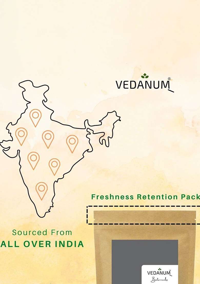Vedanum Pack Of 2 Natural Sun Dried Lavender Buds 30G Each - Indya