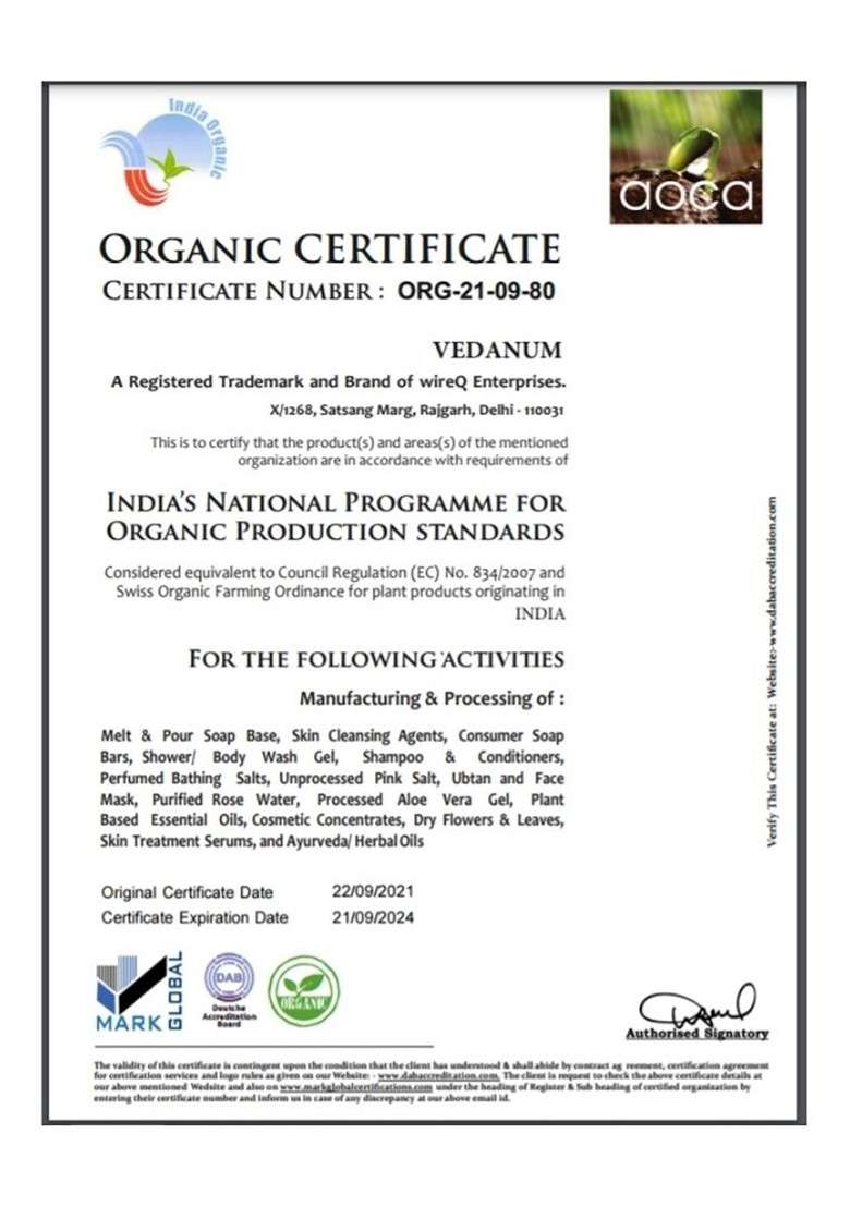 Vedanum Pack Of 2 Premium Natural Orange Peels 50G Each - Indya