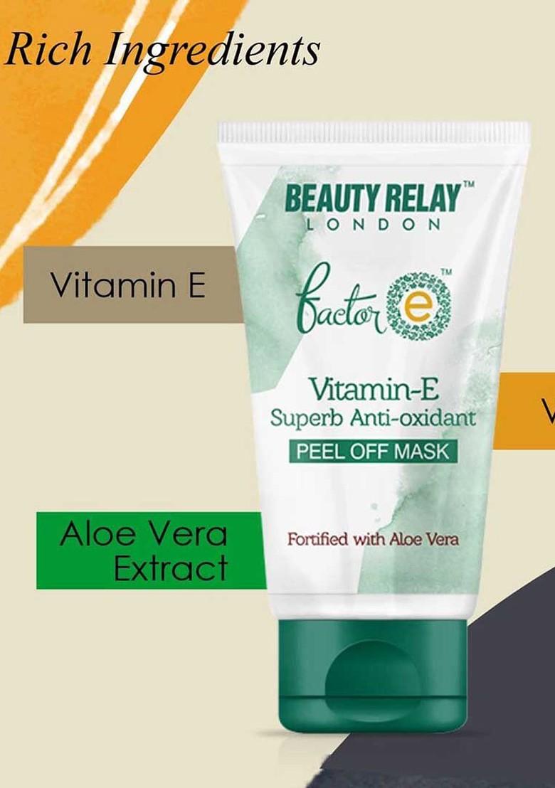 Beautyrelay London Vitamin E Peel Off Mask With Aloevera 200Ml