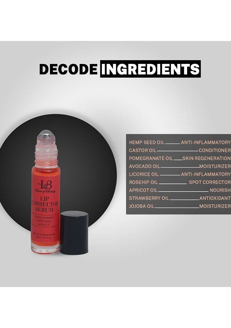 House Of Beauty Lip Corrector Serum 10Ml - Indya