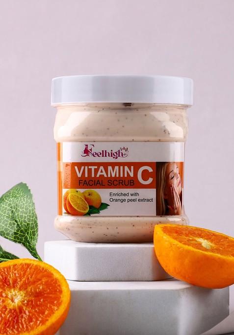 Feelhigh Set Of 2 Herbal Vitamin C Face Scrubs 500 Ml Each