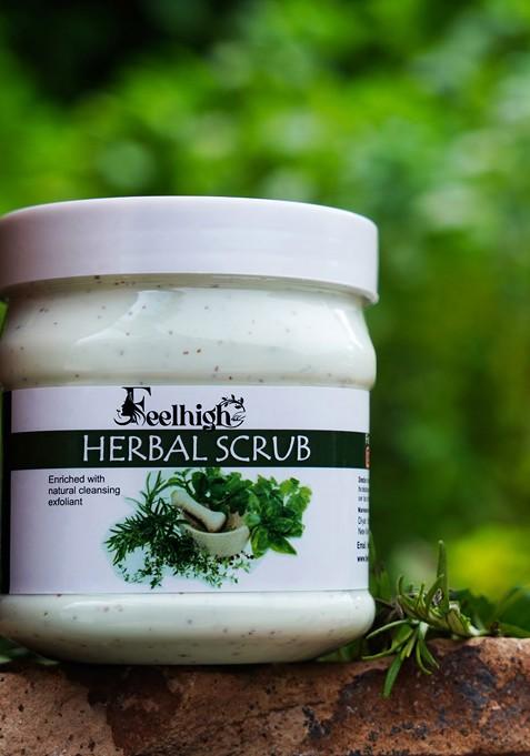 Feelhigh Set Of 2 Herbal Vitamin C Face Scrubs 500 Ml Each