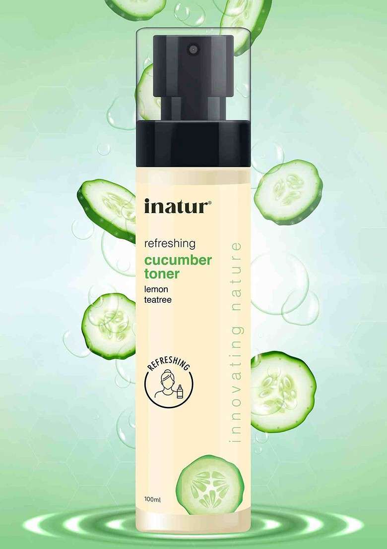 Inatur Cucumber Toner Facial Mist 100Ml - Indya