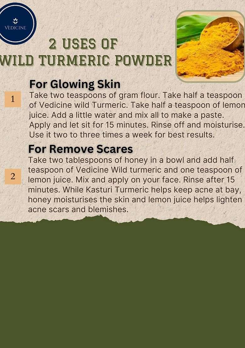 Vedicine Set Of 5 Turmeric Orange Sandalwood Multani Mitti Neem Leaf Face Pack 75 G Each - Indya