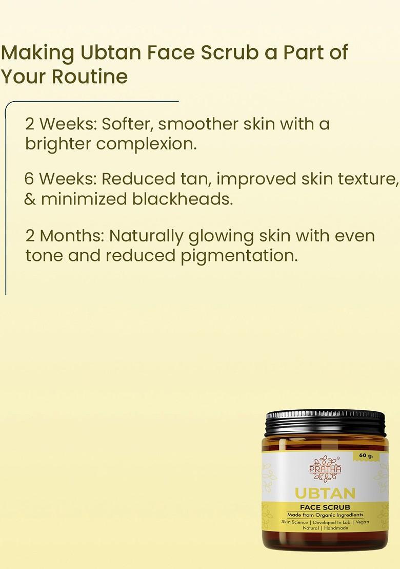 Pratha Ubtan Natural Scrub A Soap Free Body Wash 100Gms