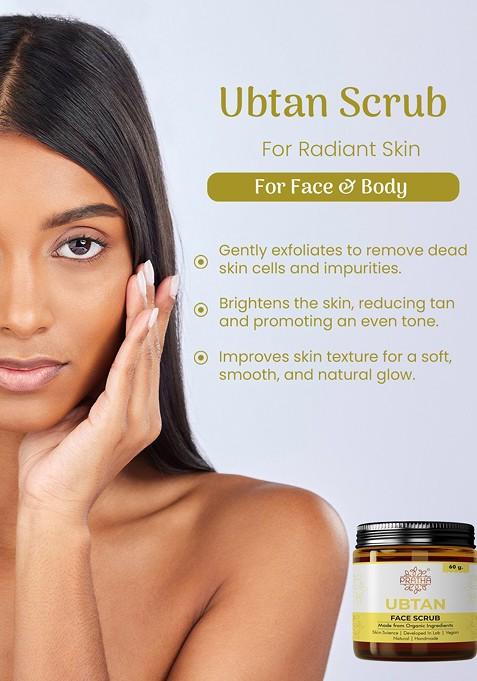 Pratha Ubtan Natural Scrub A Soap Free Body Wash 100Gms