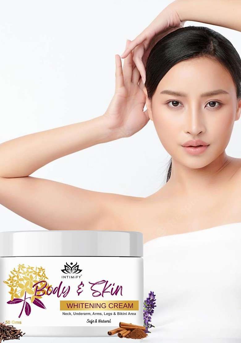 Intimify Body Skin Whitening Cream For Softening Moisturizing Lightening 50G - Indya