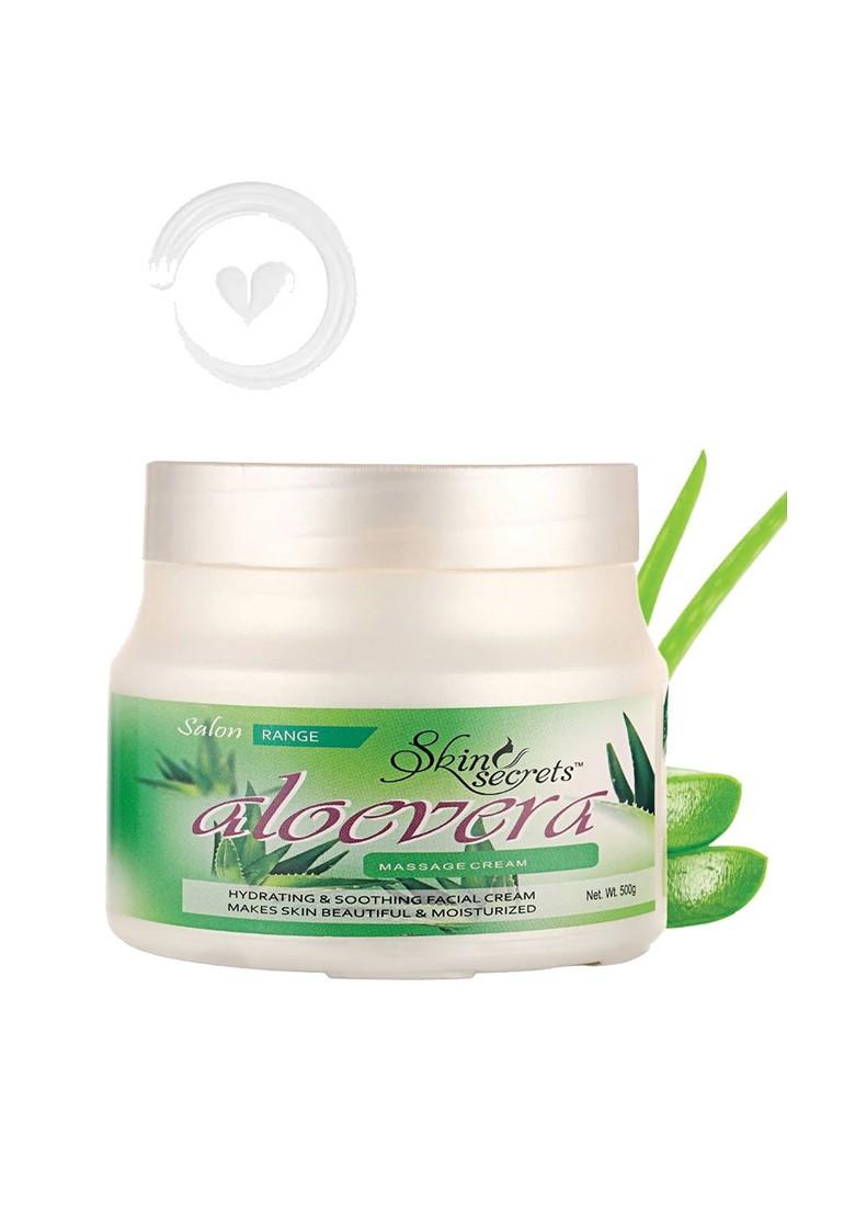 Skin Secrets Cruelty Free Aloe Vera Massage Cream For Hydrating Soothing 500 G