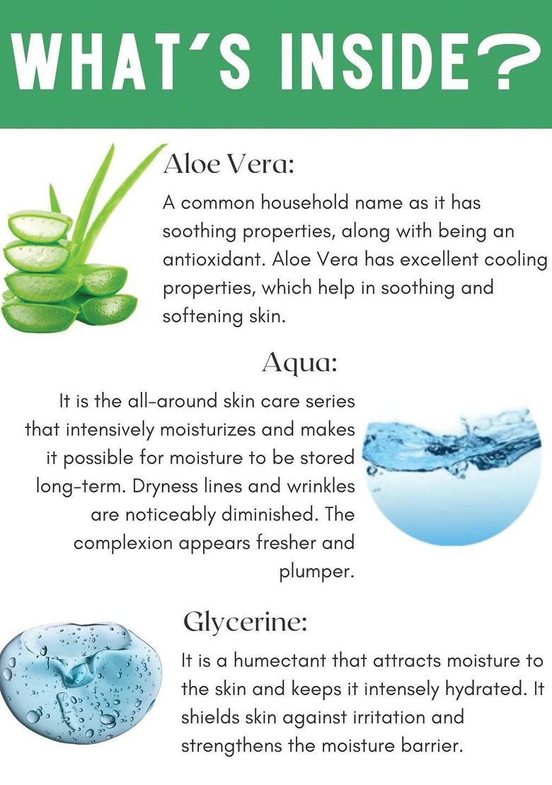 Skin Secrets Cruelty Free Aloe Vera Massage Cream For Hydrating Soothing 500 G