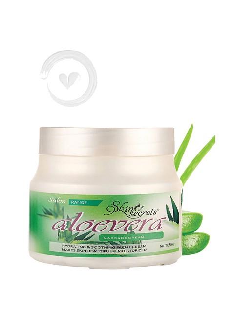 Skin Secrets Cruelty Free Aloe Vera Massage Cream For Hydrating Soothing 500 G