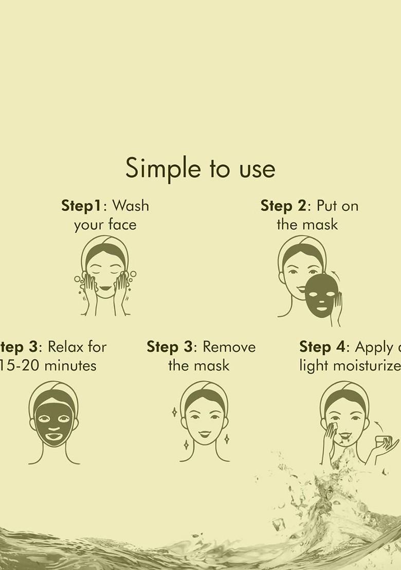 Khadi Pure Set Of 2 Herbal Saffron Papaya Anti Wrinkle Face Pack 50 G Each