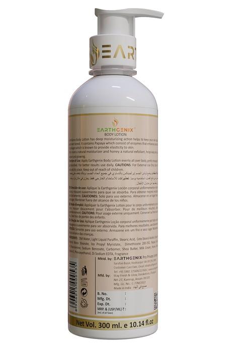 Earthgenix Papaya Radiance Body Lotion With Vitamin E 300 Ml