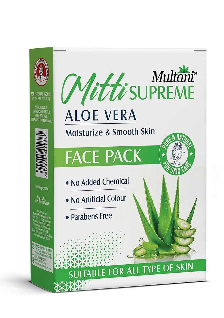 Multani Pack Of 6 Face Packs 100Gm Each - Indya