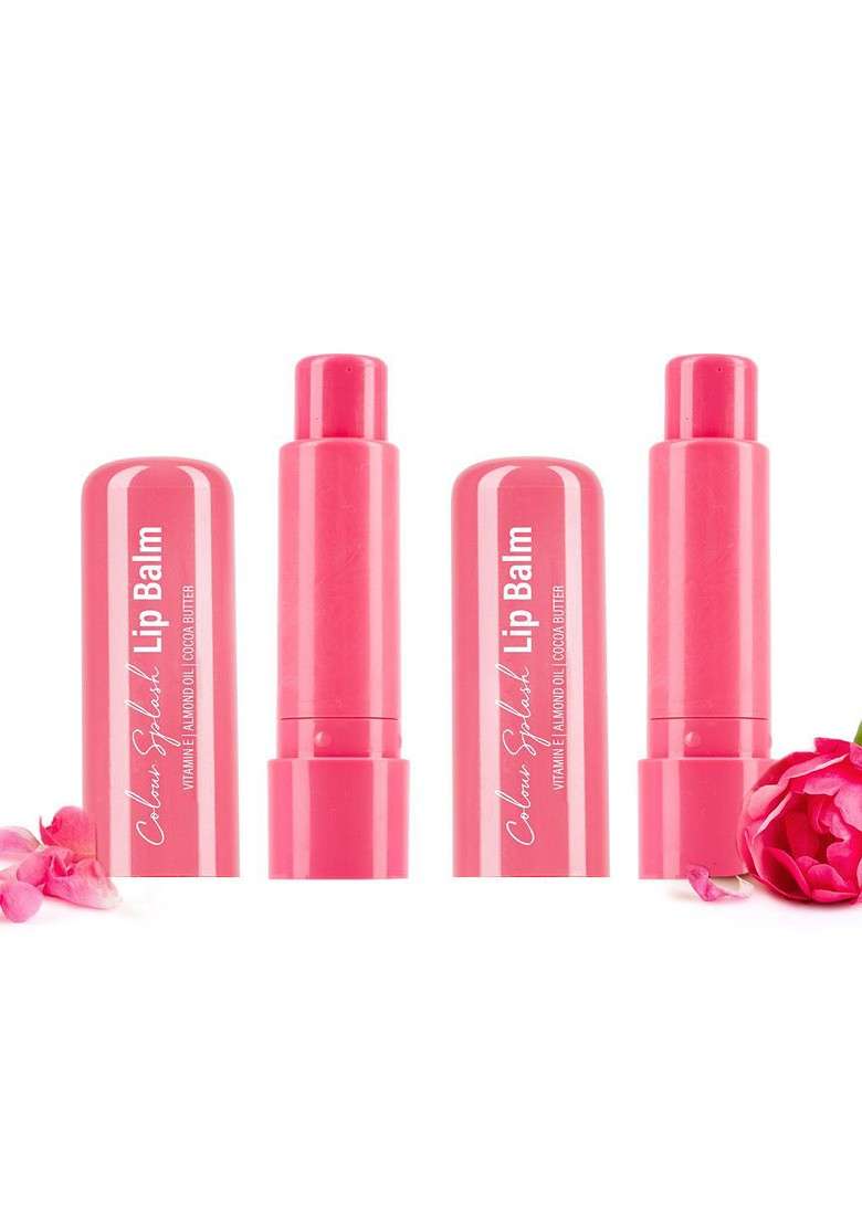 Hilary Rhoda Set Of 2 Colour Splash Lip Balm With Spf 15 3G Each Shade 01 - Indya