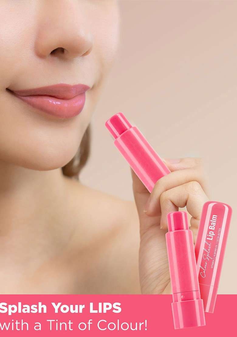 Hilary Rhoda Set Of 2 Colour Splash Lip Balm With Spf 15 3G Each Shade 01 - Indya