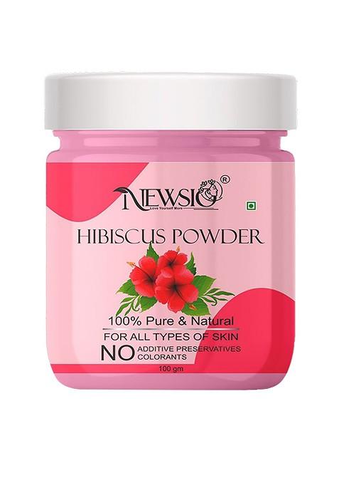 Newsio Pure Natural Hibiscus Powder For Skin Hair 100G