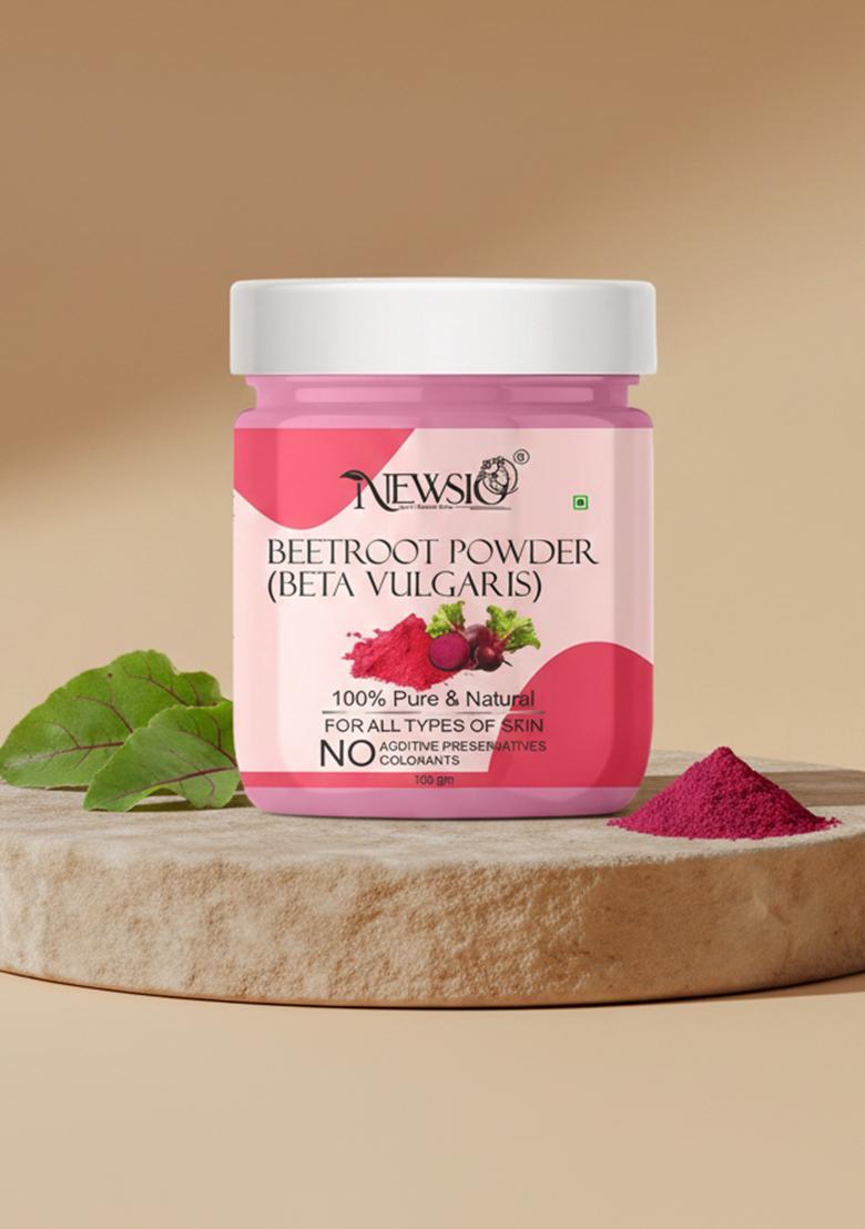 Newsio 100 Pure Natural Beetroot Powder For Skin Hair Care G Each