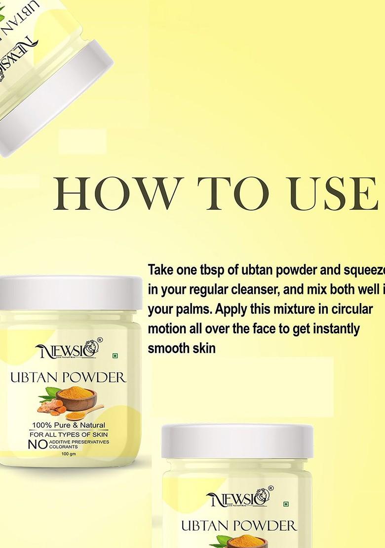 Newsio Pure Natural Ubtan Powder For Skin 100G