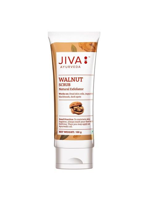 Jiva Walnut Scrub For Blackheads Dark Spots 100G