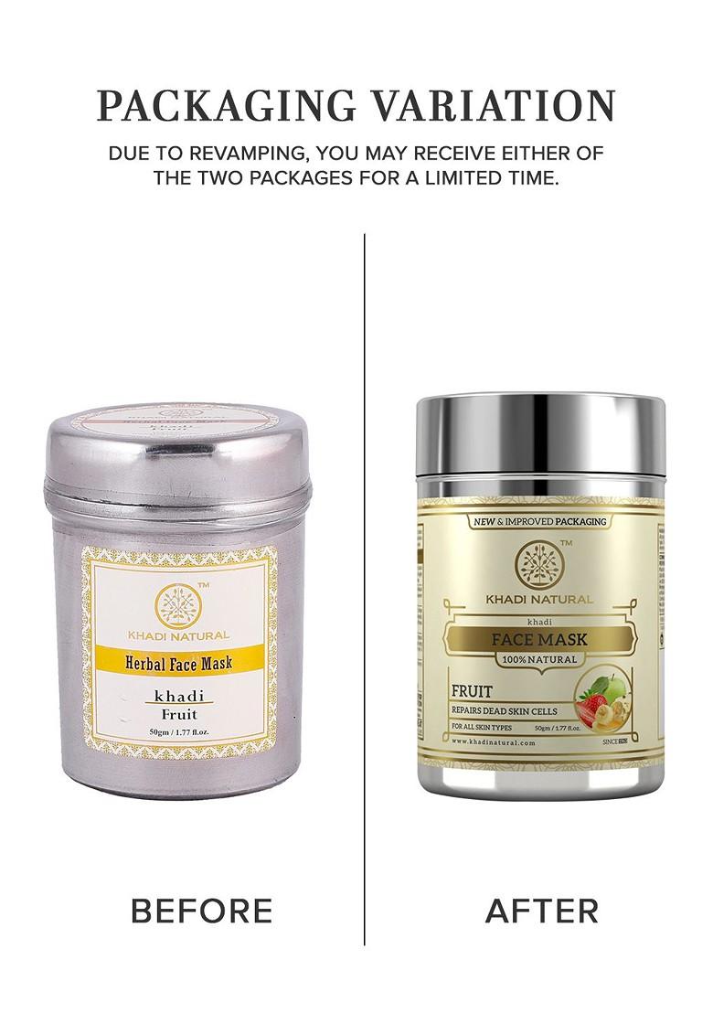 Khadi Natural Fruit Face Mask To Repair Dead Skin Cells 50 G