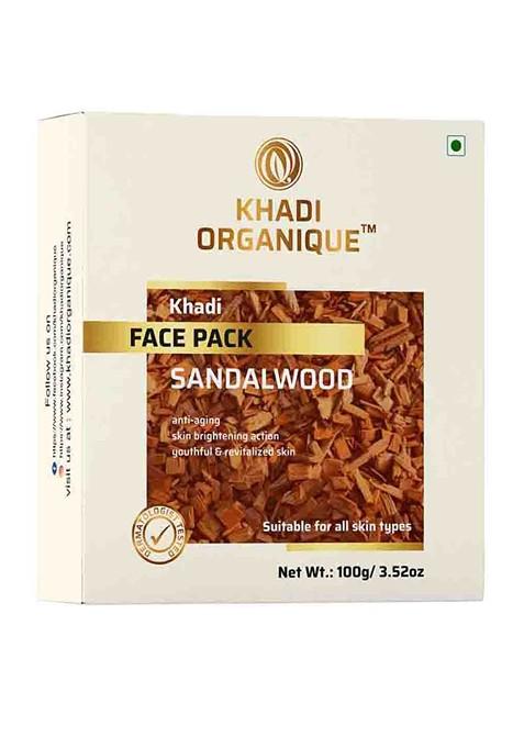 Khadi Organique Sandalwood Face Mask 100 G